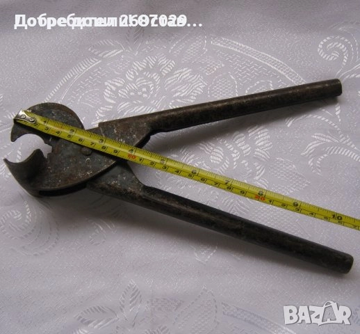 Плоскорез, инструмент за борба с трева, вид мотика, ножица са ашладисване, стари инструменти, снимка 18 - Други инструменти - 38660268