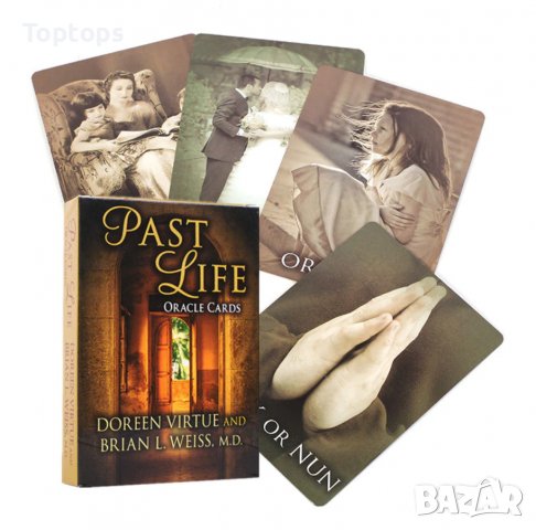 86 терапевтични оракул (таро) карти: Uncover your Past Lives Oracle, снимка 12 - Други игри - 36312861