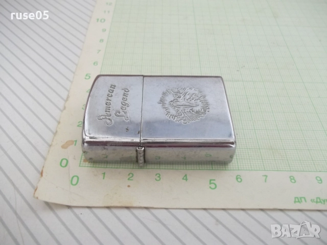 Запалка "TEAM PISTOL - Amercan Legend" бензинова работеща, снимка 4 - Колекции - 51839974