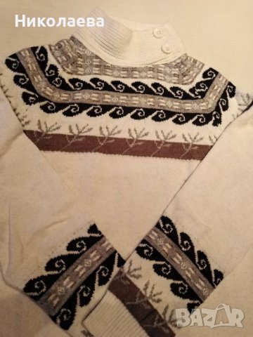 Светло бежов комплект- туника и клин,M/L, снимка 4 - Комплекти - 39018887