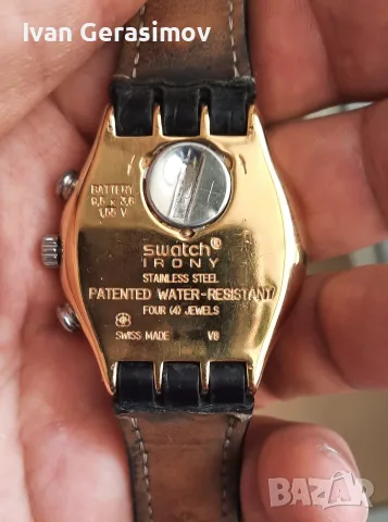Часовник Swatch Xронограф, снимка 2 - Мъжки - 56036846