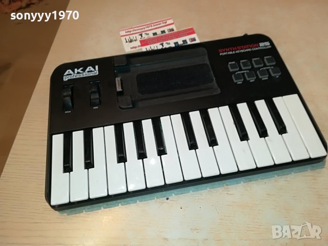 akai sinth station 25-внос germany 2607221038L, снимка 2 - Синтезатори - 37501670