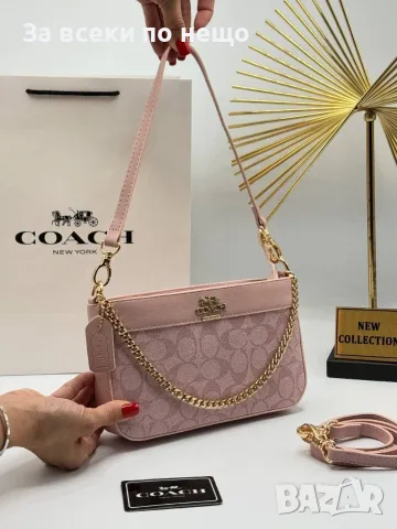 Coach Дамска Чанта - Различни Цветове Код E31, снимка 14 - Чанти - 55791156