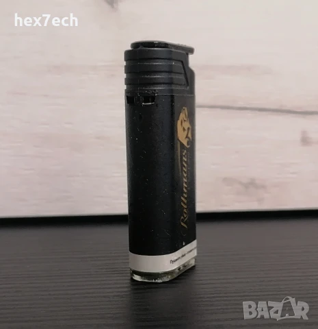 ❤️ ⭐ Запалка Rothmans черна ⭐ ❤️, снимка 3 - Запалки - 51196786