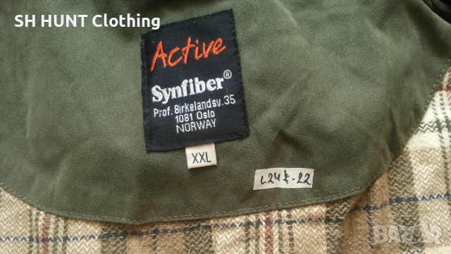 Active Synfiber NORWAY Waterproof Jacket размер XXL за лов риболов яке водонепромокаемо - 1676, снимка 15 - Екипировка - 52828733