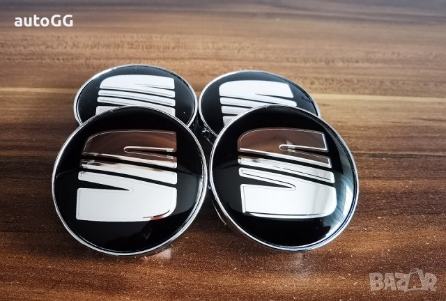Капачки за джанти Сеат/Seat 60mm-4бр., снимка 4 - Аксесоари и консумативи - 38754234