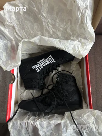 Нови боксови обувки Lonsdale 36.5 номер, снимка 3 - Бокс - 49732814