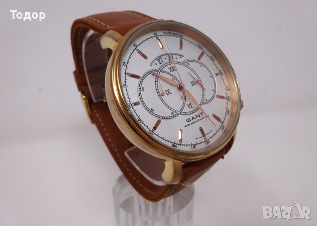 Мъжки кварцов часовник хронограф GANT, снимка 3 - Мъжки - 42764167