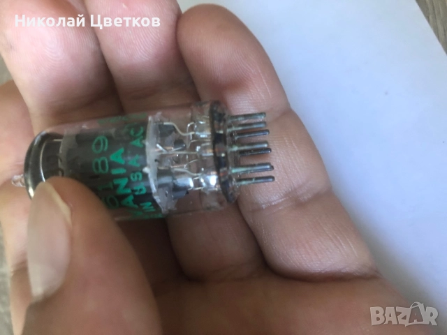 ECC 82 Sylavania JAN 6189- нов чифт лампи 1967г, снимка 5 - Аудиосистеми - 51948693