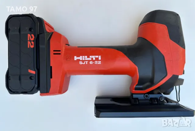 Hilti SJT 6-22 Nuron - Безчетков прободен трион /зеге 2x22V 5.10Ah , снимка 4 - Други инструменти - 50038118