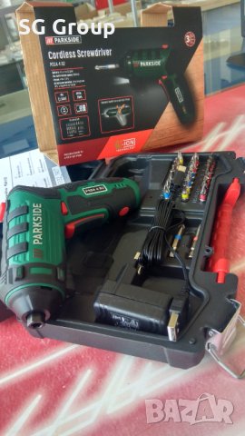 Професионален акумулаторен Li-On винтовет/отверткс PARKSIDE , снимка 3 - Винтоверти - 29231250
