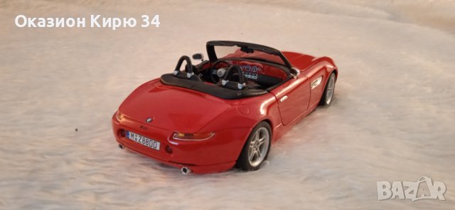 BMW Z8 1:18 BURAGO , снимка 9 - Колекции - 37304281