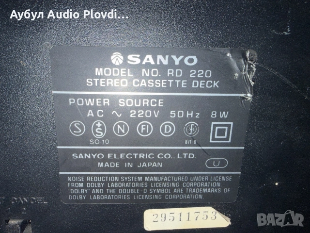 Audio System Sanyo JA 300+RD 300+ JT 310L+ Sanyo Тонколони , снимка 14 - Аудиосистеми - 54335196
