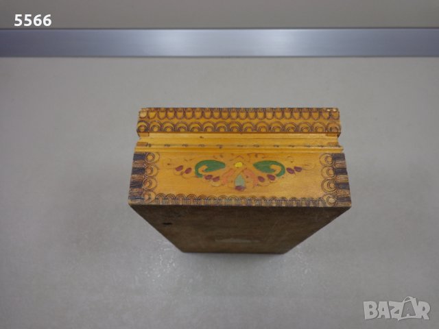 Дървена кутия – с пирография, снимка 6 - Колекции - 31176906