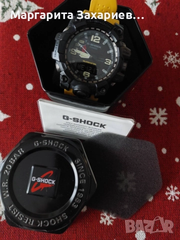 CASIO G-SHOCK mudmaster GWG 1000-1A9, снимка 3 - Водоустойчиви - 52824201