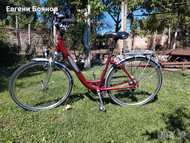 Дамски градски велосипед като нов, снимка 6 - Велосипеди - 54083275