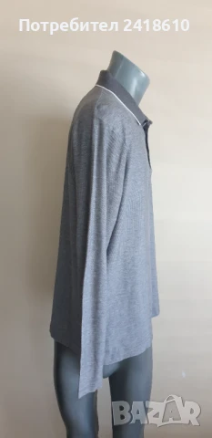 Hugo Boss Pique Cotton Regular Fit Mens Size XL - 2XL ОРИГИНАЛ Мъжка блуза!, снимка 3 - Блузи - 50820811