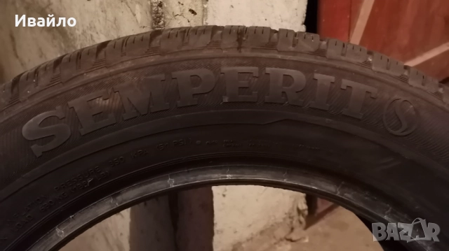 Продавам 1 брой зимна гума 205.60.16 дот 2019 Semperit, снимка 3 - Гуми и джанти - 52055365