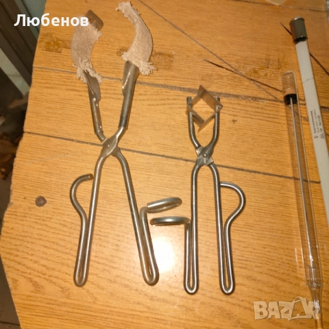 Професионални щипки и термометри, снимка 7 - Лаборатория - 52467345