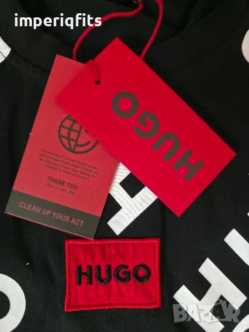 Тениска Hugo S размер, снимка 2 - Тениски - 56056109
