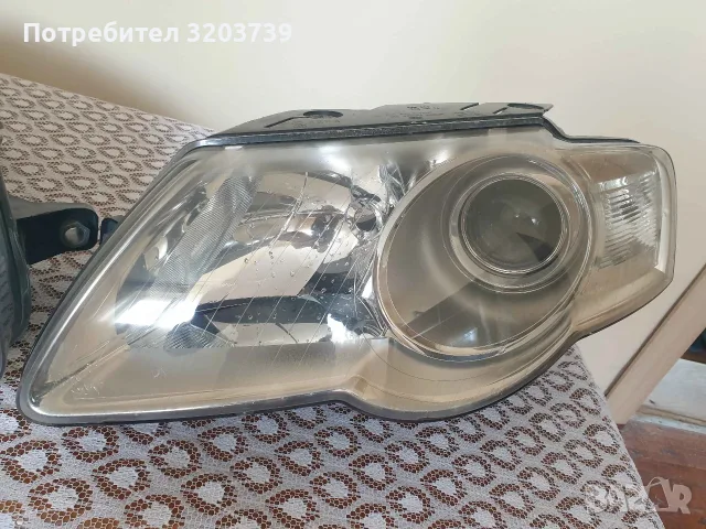 Оригинални фарове HELLA VW Passat B6 – комплект ляв + десен, снимка 5 - Части - 56193344