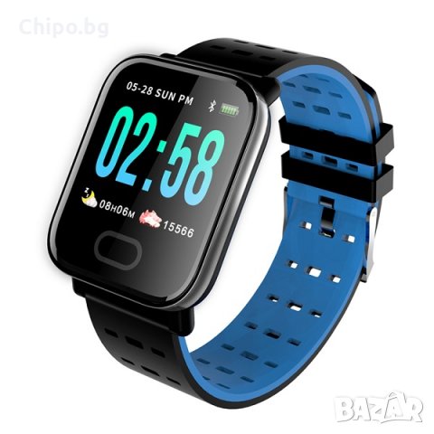 Смарт часовник - Гривна А6 Apple Watch!  , снимка 2 - Смарт часовници - 35132159
