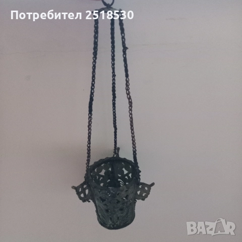 Старинно кандило , снимка 2 - Антикварни и старинни предмети - 51877512