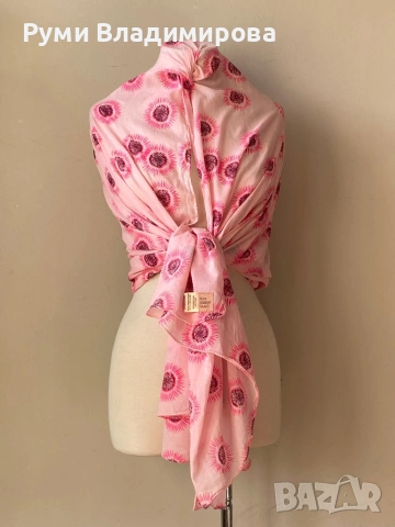 Шал Beck Sondergaard от коприна, вълна, памук, модал и кашмир/ различни видове , снимка 12 - Шалове - 54198580