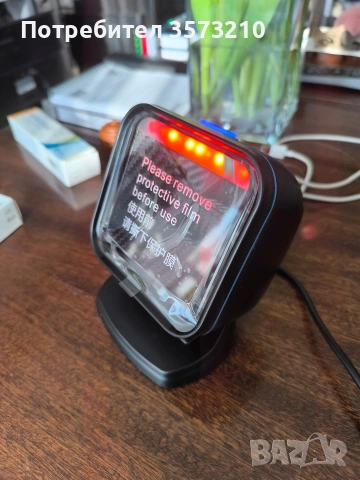 Баркод скенер RF-80L-DE – настолен / автоматичен, снимка 3 - Оборудване за магазин - 54326287