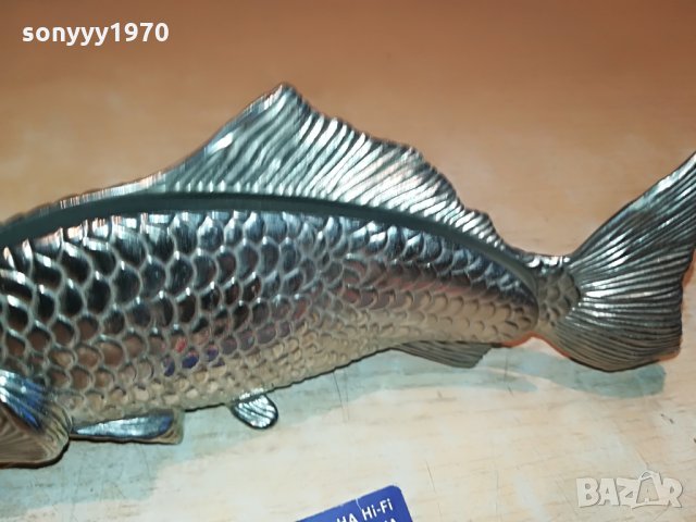 риба-метална салфетник-внос франция 0908211950, снимка 10 - Антикварни и старинни предмети - 33769674