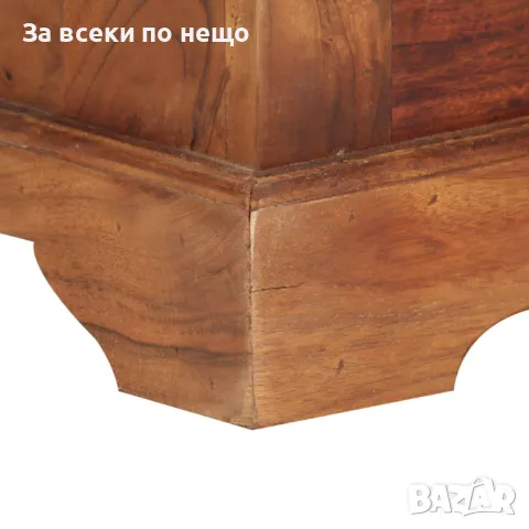 Бюфет, 63x30x75 см, акациево дърво масив Код P41, снимка 9 - Шкафове - 49137490