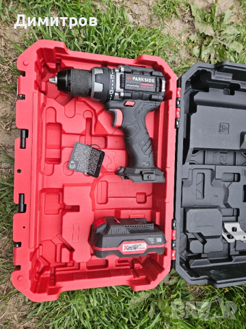 Акумулаторен винтоверт Parkside PABSP 20-Li C3 в комплект с батерия. 