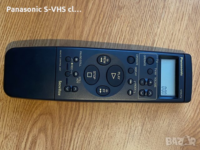 Panasonic NV-HS1000EGC recorder S-VHS , снимка 13 - Плейъри, домашно кино, прожектори - 44381501