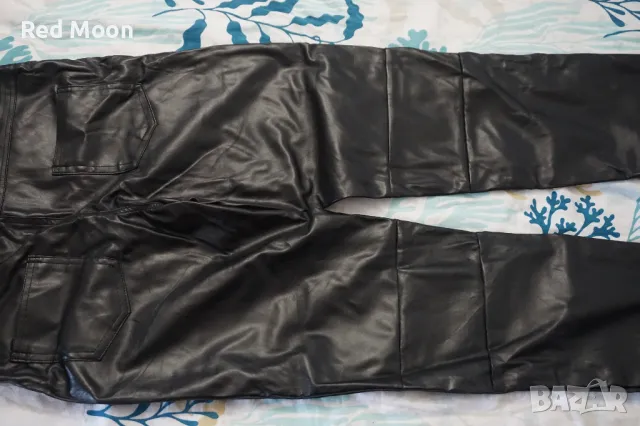 Кожен панталон от изкуствена кожа , снимка 9 - Панталони - 48802521