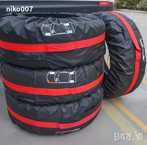 Калъфи за резервни гуми и джанти 13-17 цола за автомобил-джип-ван-мини ван, снимка 11 - Аксесоари и консумативи - 54157896