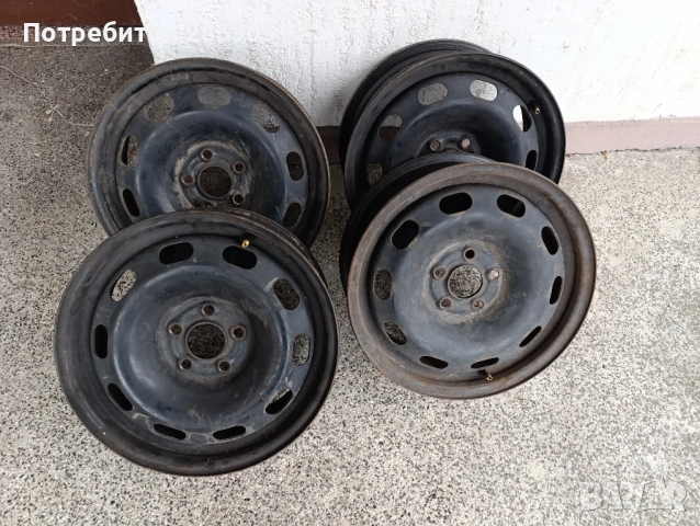 Метални джанти15ки 5х100, снимка 1