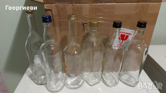 Бутилки от алкохол- 25 броя за 32 лева, снимка 4 - Буркани, бутилки и капачки - 50946285
