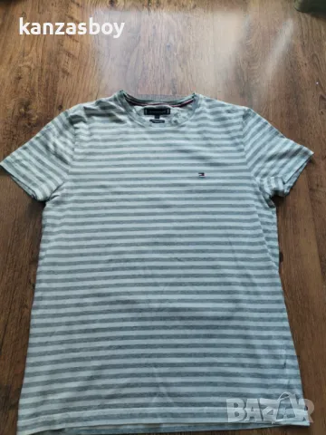 Tommy Hilfiger - страхотна мъжка тениска L, снимка 5 - Тениски - 50131193