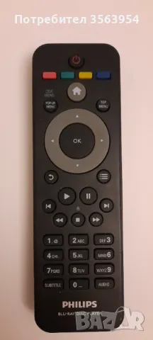 Дистанционно управление Philips Blu-Ray Disc Player RC-2802