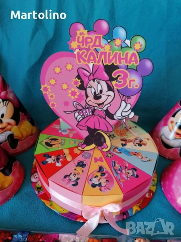 Картонена торта Барби, снимка 5 - Други - 53019290