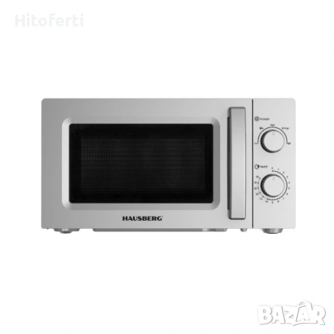  ЕЛЕКТРИЧЕСКА МИКРОВЪЛНОВА ФУРНА HAUSBERG HB-8008, снимка 2 - Микровълнови - 54152081