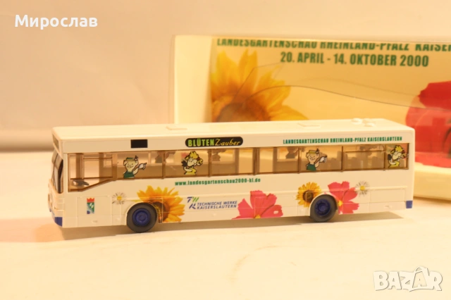 WIKING H0 1/87 MERCEDES BENZ АВТОБУС КОЛИЧКА МОДЕЛ, снимка 6 - Колекции - 54222613