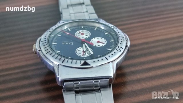 Мъжки часовник Luca milano метална каишка, снимка 3 - Мъжки - 37364168