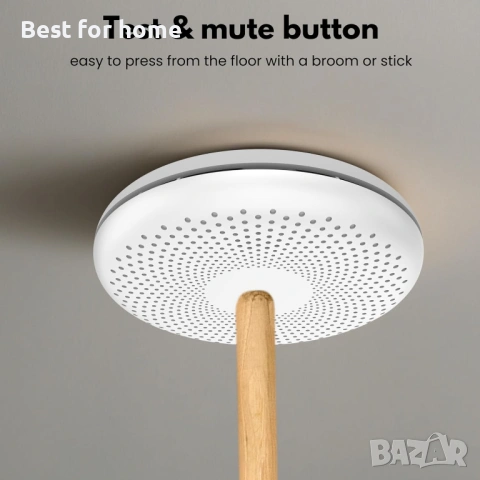 Aroha Safety Pro комбинирана аларма за дим и въглероден оксид, снимка 5 - Други стоки за дома - 53233092