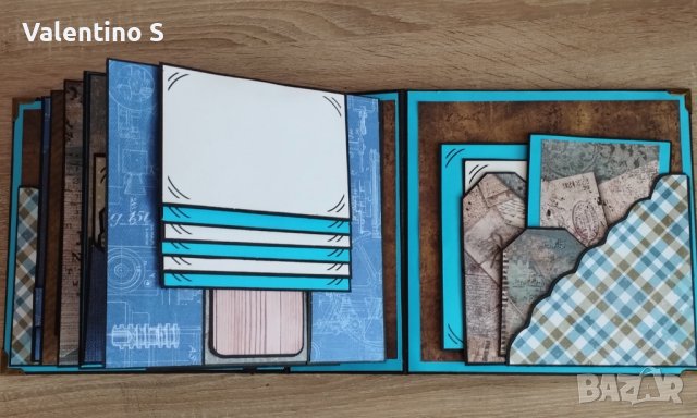 Ръчно изработен скрапбук албум, снимка 2 - Други - 39643940