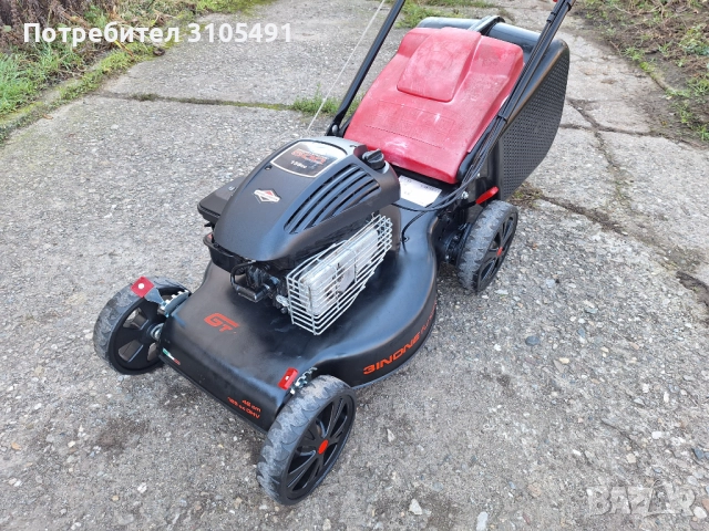 Косачка ALKO Briggs 5к.с. самоходна мулчираща с кош, снимка 10 - Градинска техника - 52749714
