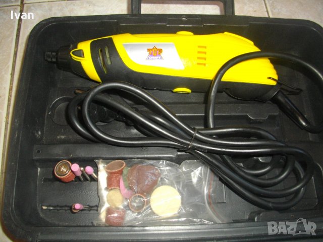 King Craft-170 Вата-Нова Немска-Мини Дрелка-Шлифовалка-Комплект-Кинг Крафт, снимка 4 - Други инструменти - 35558340