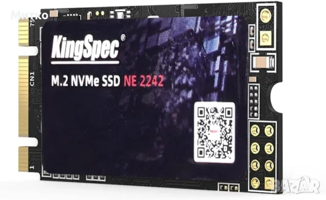 KingSpec 1TB NVME SSD M.2 B+M key 2242 PCIe for Laptop WWAN