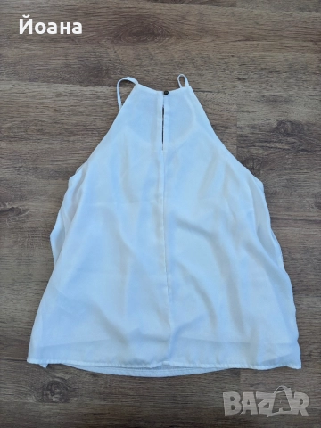 Бял официален потник Forever21, снимка 2 - Потници - 52983457