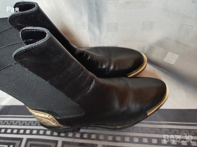 Дамски кожени боти, снимка 13 - Дамски боти - 50673329